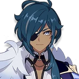 Kaeya, personnage compatible avec Sayu dans Genshin Impact