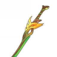 Lame d'aubier, épée 4 étoiles pour le build de Dahlia dans Genshin Impact