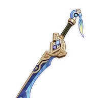 La calamité d'Eshu, épée 4 étoiles pour le build de Skirk dans Genshin Impact