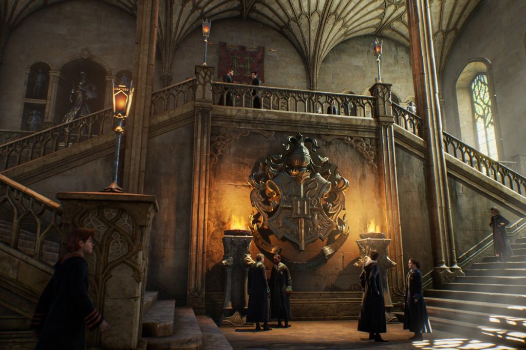 Illustration officielle du jeu Hogwarts Legacy