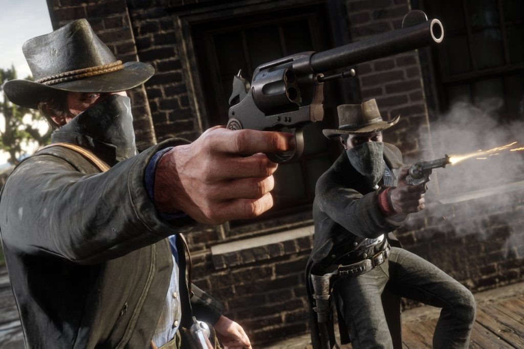 Illustration officielle du jeu Red Dead Redemption 2