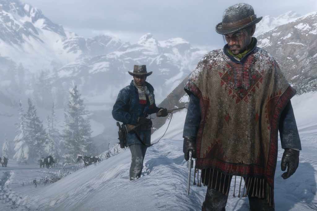 Illustration officielle du jeu Red Dead Redemption 2