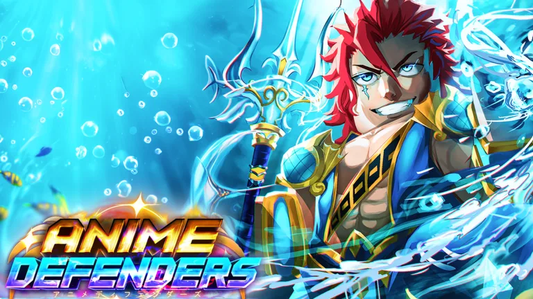 Roblox Anime Defenders : visuel officiel du jeu