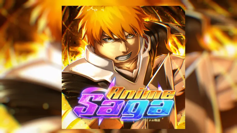 Roblox Anime Saga : visuel officiel du jeu