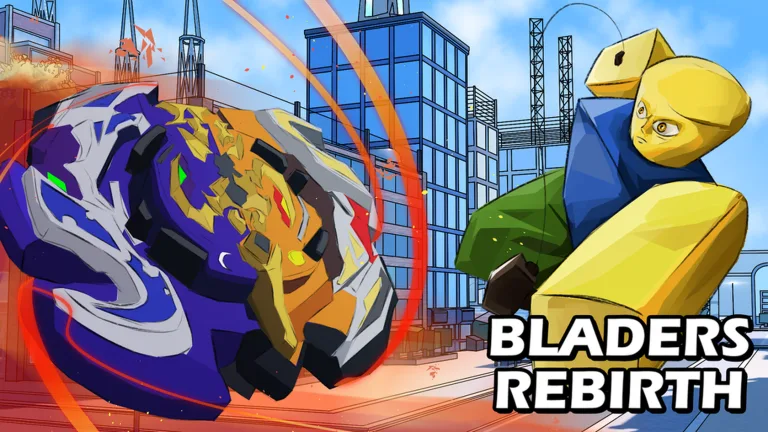 Roblox Bladers Rebirth : visuel officiel du jeu