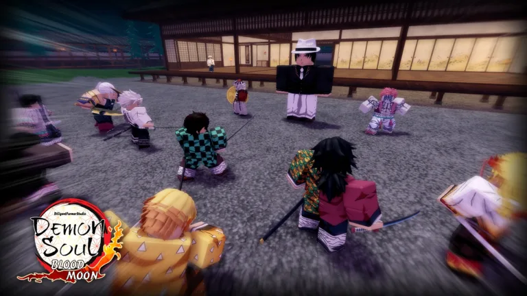 Roblox Demon Soul Simulator : visuel officiel du jeu