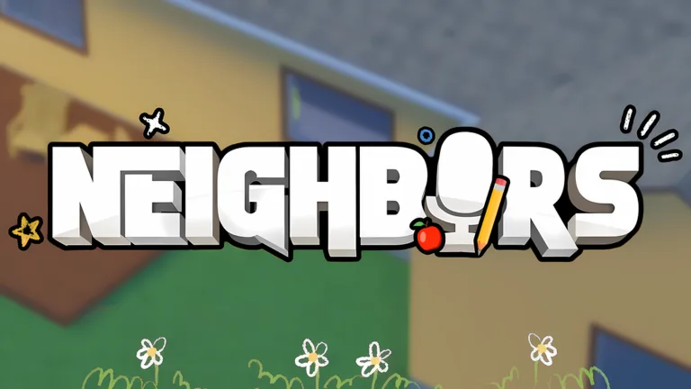 Roblox Neighbors : visuel officiel du jeu