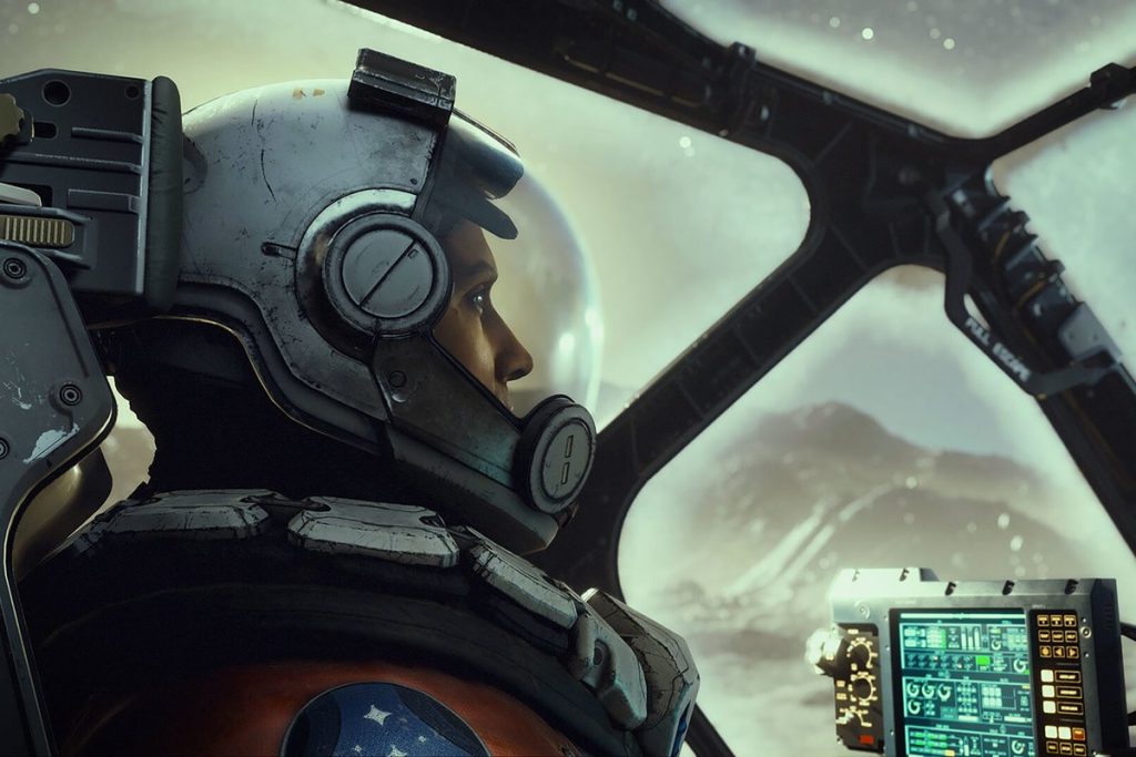 Illustration officielle du jeu Starfield