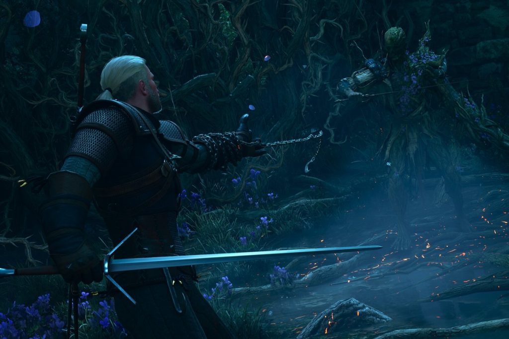 Illustration officielle du jeu The Witcher 3